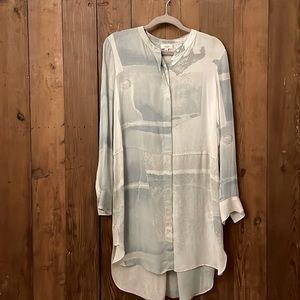 Aritzia Wilfred Bossut silk dress